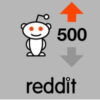 500 reddit upvotes 100x100 - red